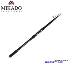 Удилище карповое телескопическое Mikado Amberlite Tele Carp длина 3,6м тест 3lbs